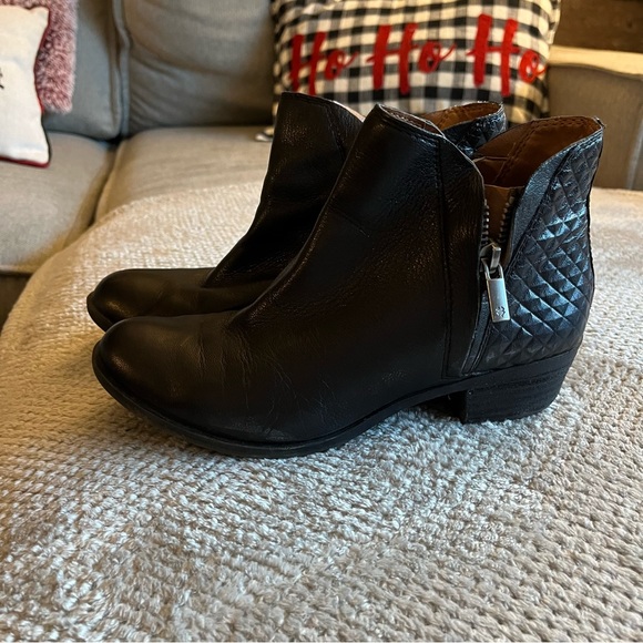 Leather black booties - Picture 4 of 4